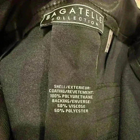 NWOT Stretch Faux Leather Pants Size Small - Picture 5 of 6